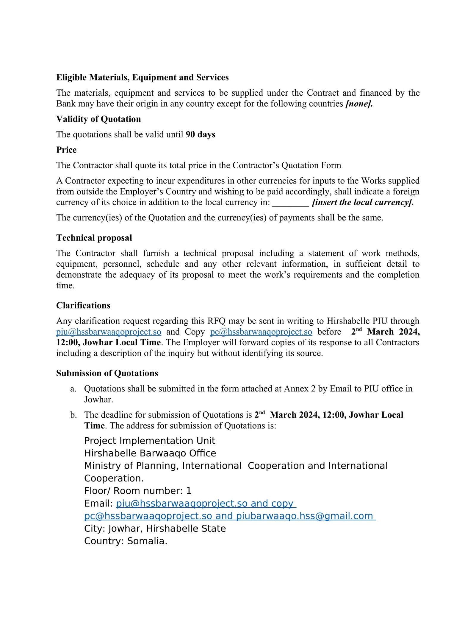 Request Qoutation for Construction of an Improved Haffir in Haji Nur Site Hiraan Region Hirshabelle State of Somalia. copy 2