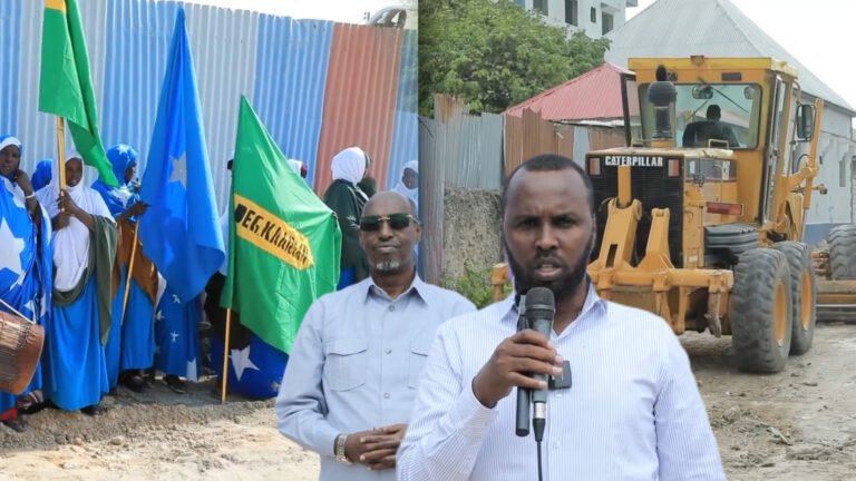 {DAAWO MUUQAALKA} Gudoomiyaha Karaan Oo Ka Hadlay Munaasabadda Dhagax Dhiga Wadada Sh.Cisman Xidig Ee Waxda Wajeer.