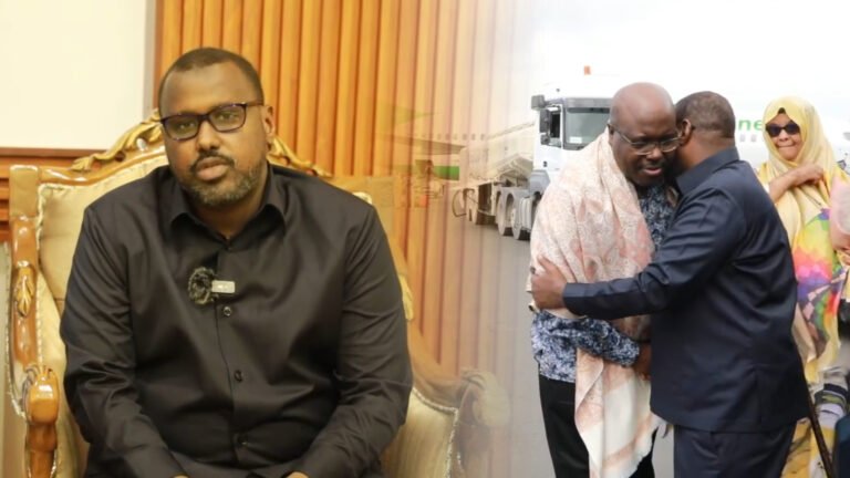 {DAAWO MUUQAALKA}  Sagootin Magalada Muqdisho loogu sameyey Guddoomiyaha Baarlamaanka Urur Bulshada Bariga Afrika.