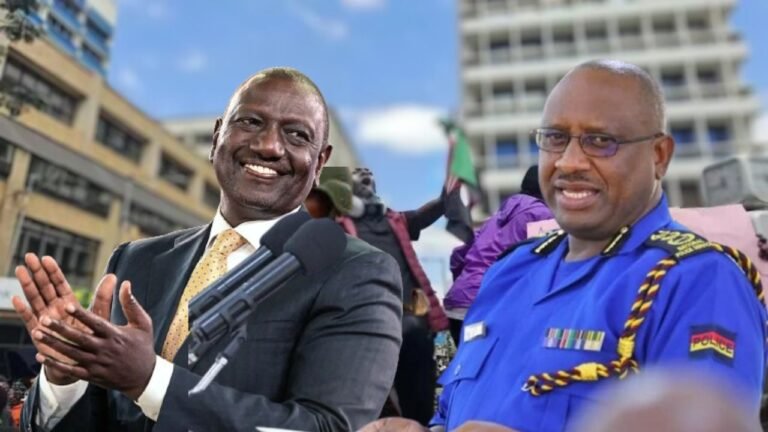 Taliyihii booliska dalka Kenya oo is-casilay, iyo waxa ka danbeeyo is-casiladiisa.