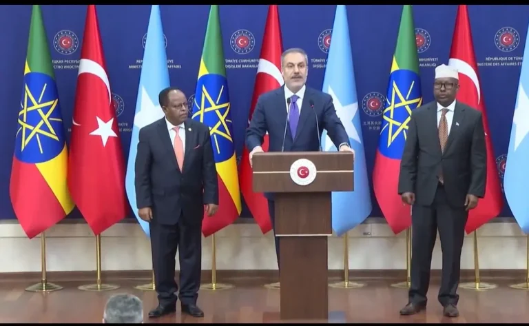 Turkey oo shaaciyay Arrin ay isku afgarteen Soomaaliya iyo Itoobiya kadib wada-hadalkii dhaxmaray.