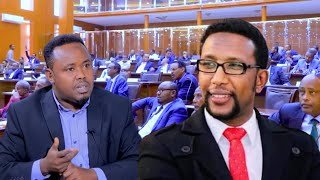 {DAAWO MUUQAALKA} Xildhibaan Barqad Batuun oo Si adag u Difaacay Xildhibaan Maxamed Abiib.