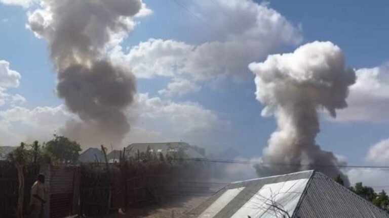 {DAAWO MUUQAALKA}  WAR DEG DEG AH: Labo qarax oo ka dhacay degmada Jalalaqsi.