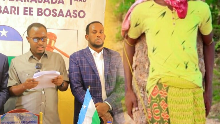 {DAAWO MUQAALKA} Xukun Lagu Riday Ninkii Dilay Gudoomiyihii Jaamacada Bariga Afrika Bosaaso.