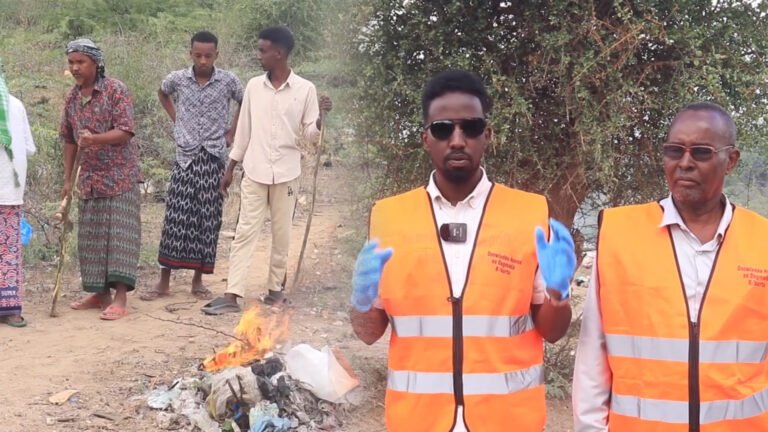 {DAAWO MUQAALKA} Olole nadaafadeed oo laga Billaabay Degmada Buulo-Burde