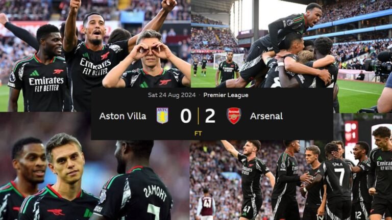 Premier League: Trossard and Partey earn Arsenal win at Aston Villa.