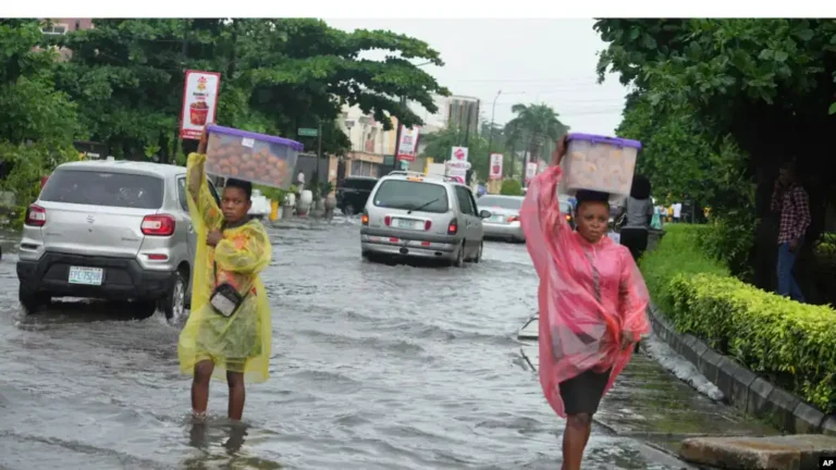 Floods in Nigeria kill scores, wash away farmland, raise hunger concerns.