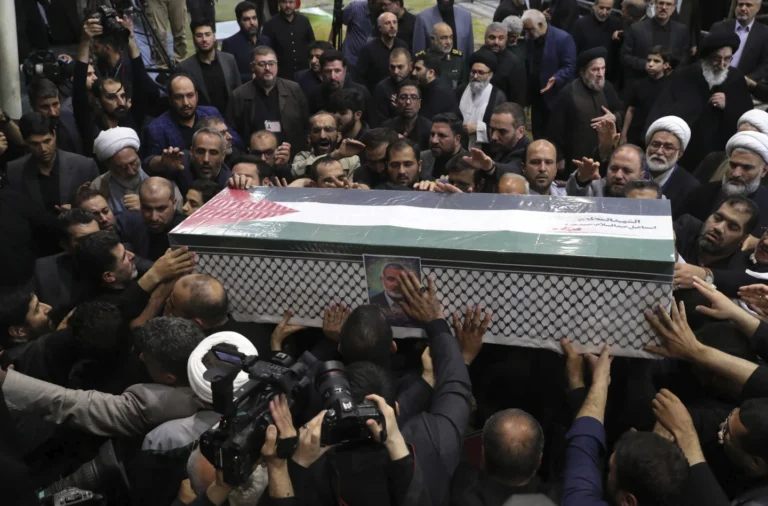 AUN Meydka Ismacil Haniya oo laga dejiyey Magaalada Doha ee Dalka Qatar