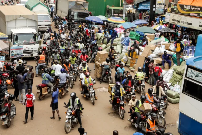 In Uganda’s chaotic capital, motorcycle taxis are a source of life and death