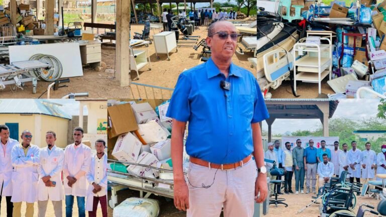 MP Moalimuu Donates Medical Equipment to Bulaburte District Hospital.