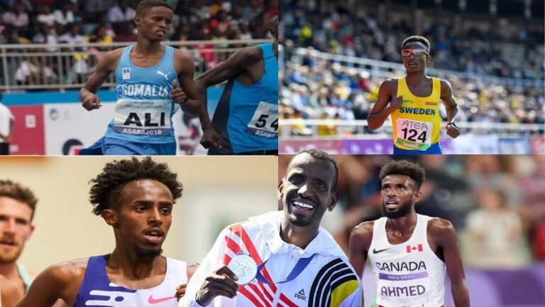 Somali Athletes in Paris 2024: Bashir Abdi wins silver, Mohamed Ahmed, Sultan Hassan, and Abdihamid Nur’s Olympic performances