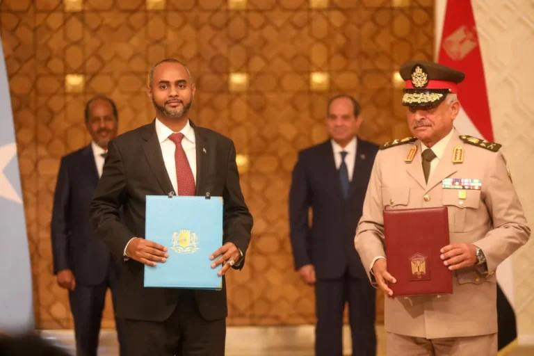 Muxuu yahay heshiiska ay kala saxiixdeen Somalia iyo Masar?