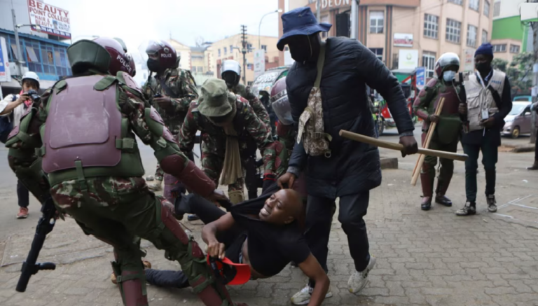 Kenya police use tear gas to disperse protesters in capital