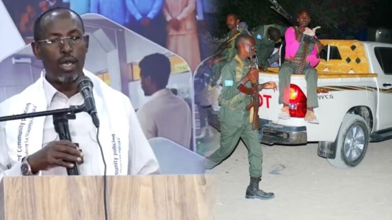 {DAAWO MUQAALKA}  Guddoomiye Madaale “Amniga waxa uu ka dhashaa wada shaqeynta Booliiska iyo Bulshada.”