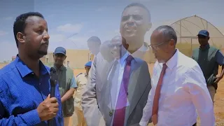 {DAAWO MUQAALKA} Madaxwaynaha somaliland muuse bixi oo booqasho ku tagay Dugsiga farsamada gacanta Ee magaalada burco