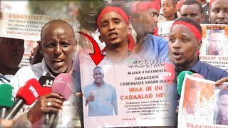 {DAAWO MUUQAALKA} Cadaalad ayaa u rabnaa Wiilkena oo si xaqdara ah lagu dilay “Ehelada wiil lagu dilay Muqdisho”.