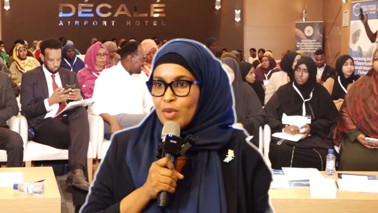 {DAAWO MUQAALKA} Wasiir Fardowsa op ka hadashay Bandhiga iyo Halbuurka Haweenka