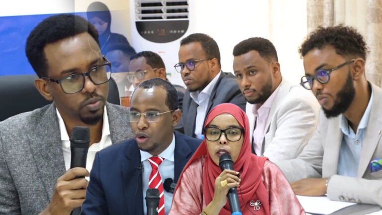 {DAAWO MUQAALKA} Guddiga Arrimaha gudaha ee Golaha Aqalka Sare oo su’aalo weydiiyay Maareeyaha Hay’adda NIRA.