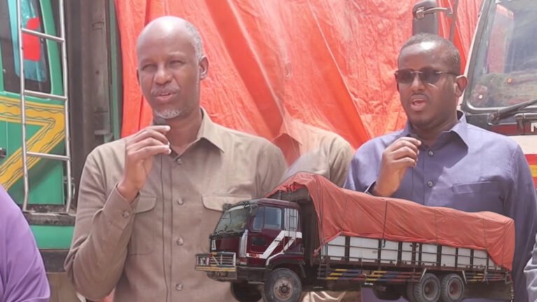 {DAAWO MUQAALKA} SoDMA Gaadiid sida shixnado gargaar ah u dirtay degmada Awdheegle.