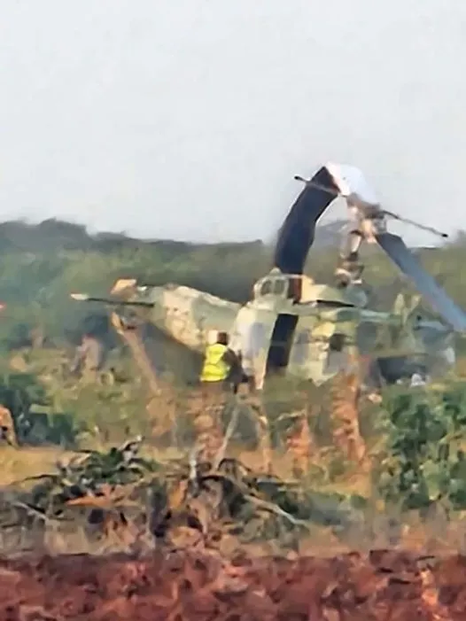 Faahfaahino: Dayuurad Helikobtar ah oo ku dhacday Duleedka Muqdisho