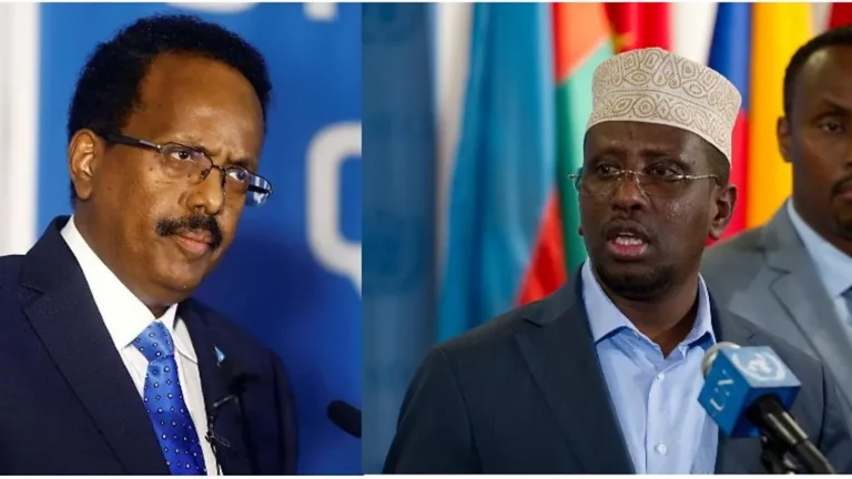 Farmaajo iyo Sheekh Shariif oo Ka Tacsiyeeye Geerida Ugaaska Ugaas Cabdullaahi