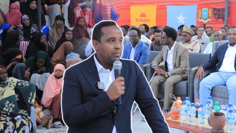 {DAAWO MUQAALKA} Guddoomiyaha Degmada Waaberi Oo Ka Hadlay dhibaatada iyo Horumarka Degmadaasi ka jiro.