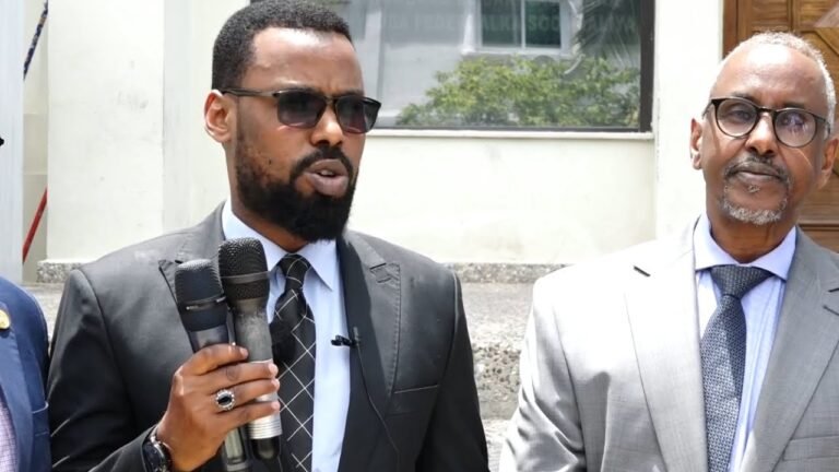 {DAAWO MUQAALKA} Guddoomiyaha guddiga Kheyraadka dabiiciga ah iyo Bay’ada.