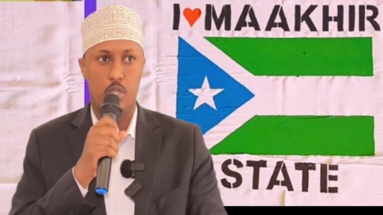 {DAAWO MUQAALKA} “Maakhir dadka wada waa dad nolosha ka dhacay” Gudoomiyaha Baarlamaanka Puntland.”