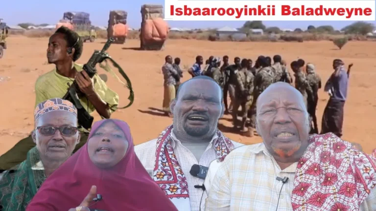 {DAAWO MUQAALKA} Isbaarooyinkii yiilay Duleedka Baladweyne oo Intooda badan La qaaday.