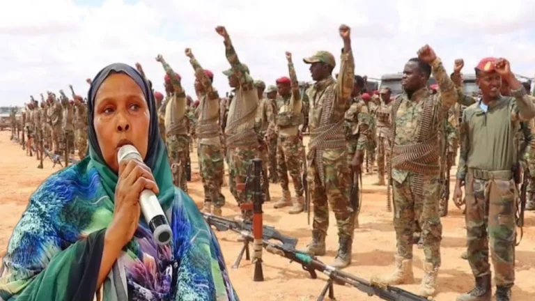 {DAAWO MUQAALKA} Maamo Nadar” Haweenka Gobolka Hiiraan waxaa ay diyaar u yahiin Dagaalka AS.”