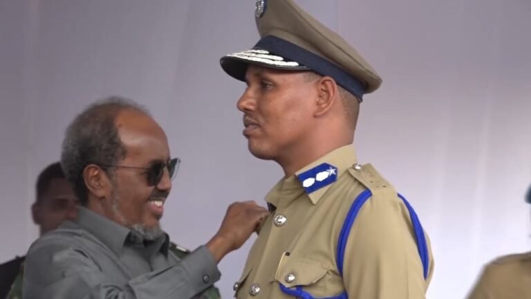 {DAAWO MUQAALKA} Madaxweyne Xasan Shiikh oo Hal Arin ku amaanay Taliye Sulub Axmed Fariin