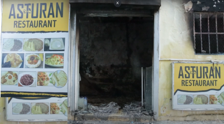 {DAAWO MUQAALKA} Maaqayad caan ah oo Muqdisho ku gubatay, khasaaro weyn oo ka dhashay.