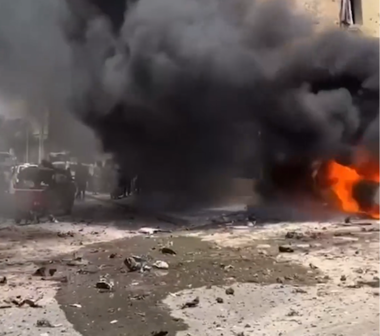 Qarax Xoogan oo Ka Dhacaya Agagaarka Guriga Hooyooyinka ee Muqdisho