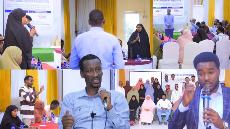 SOMA concluded stakeholders’ meeting on improving freedom of expression, safety of journalists and access to information in Baidoa, South West State