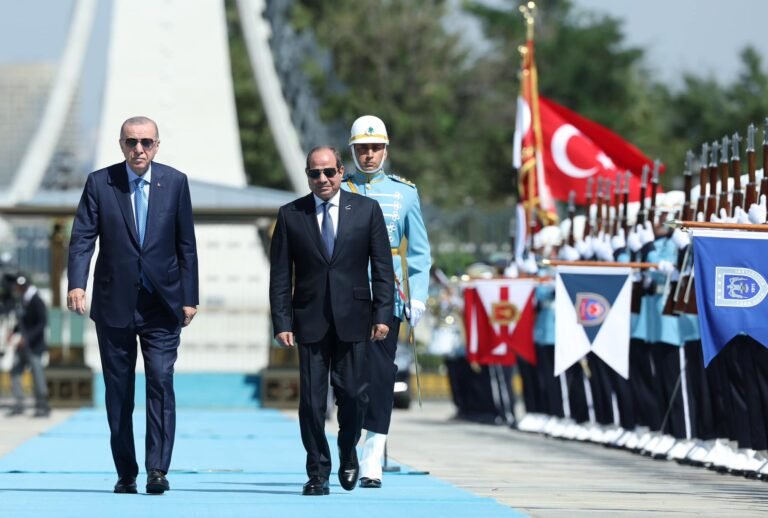 Egypt’s Sisi visits Turkey for first time after 12-year rift with Erdogan