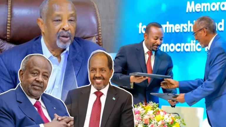 {DAAWO MUQAALKA} Soomaaliland oo Shaacisay Wadamada Caqabada ku ah Heshiiska Itoobiya ay la Galeeyn.