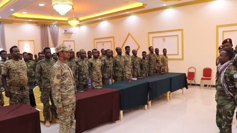 {DAAWO MUQAALKA} Tababar loo soo Xeray ciidamo ka tirsan kuwa Degaanka.