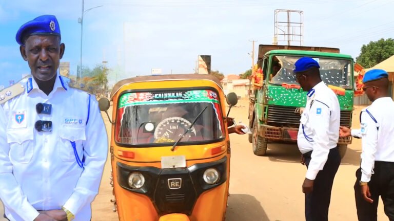 {DAAWO MUUQAALKA} Taliyaha Taraafikada Baydhabo oo Amar kasoo saaray Gaadiidka isticmaala wadooyinka