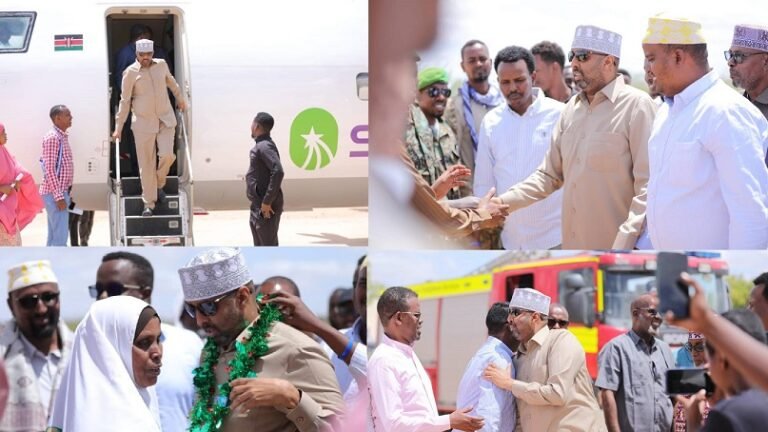 {DAAWO MUQAALKA}  Ugaas Yuusuf oo Maanta Si weyn Loogu so dhaweeyay Magaalada Baladweyne.