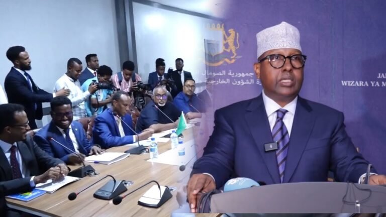 {DAAWO MUQAALKA} Wasiir Fiqi ”Wafdiga noo yimid waxaan kala hadalnay Xiisada nagala dhaxeyso Itoobiya”