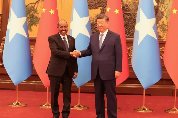 Maxeey Kawada Hadlen  Xasan Shekh iyo Xi Jinping?