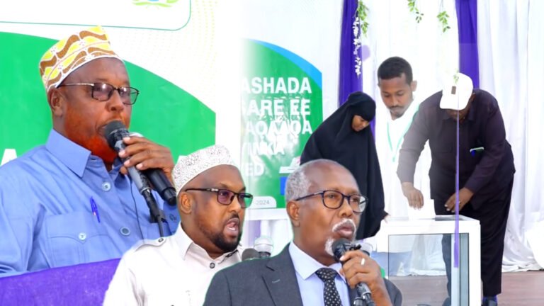 {DAAWO MUQAALKA} doorashada guddoonka sare ee Ururka dhaqdhaqaqa iskaashatooyinka Soomaaliyeed oo muqdisho ka dhaday.