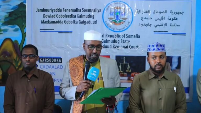 {DAAWO MUQAAALKA} Maxkamadda Gobolka Galgaduud oo Xun ku riday Nin horay u Dilay qof shacab ah