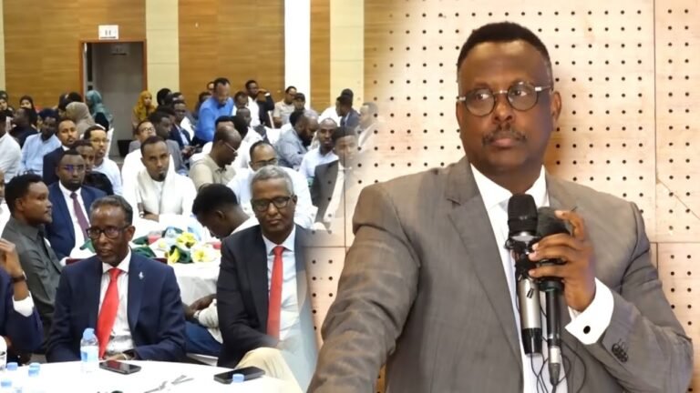 {DAAWO MUQAALKA} Wasiirka Cadaalada “Amb Carab waxaan ku Lee yahay Masuuliyada ilaaheey haakuu Fududeeyo”