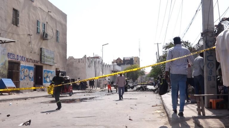 {DAAWO MUUQAALKA} Waa sidee goobta uu qaraxa ka dhacay ee degmada Xamar-weeyne