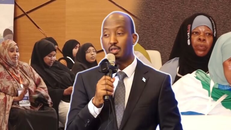 {DAAWO MUQAALKA} Wasiirka Kalluumeeysiga “Haweenka Soomaaliyeed waa ineey nala qaataan Siyaasada Kalluumeysiga”