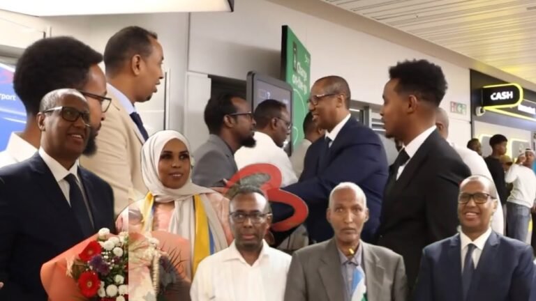 {DAAWO MUQAALKA} Madaxweyne Ku-xigeenka dowladda Puntland Oo Gaaray Midowga Yurub.