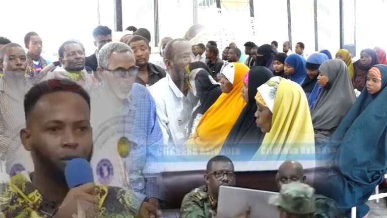 {DAAWO MUQAALKA} Ehelka Daadir Cali Cusmaan oo Dowladda Cadaalad ka Dalbaday