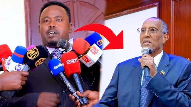 {DAAWO MUQAALKA} Maxamuud Xaanshi ”Xaalad Adag ayuu ku sugan yahay Xildhibaan Maxamed Abiib”