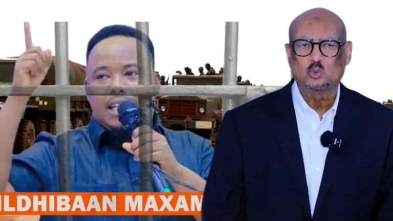 {DAAWO MUQAALKA} Feysal Cali Waraabe Oo War Kasoo Saaray Xariga Xil.Maxmed Abiib.